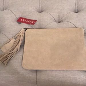Target suede pouch (Merona)